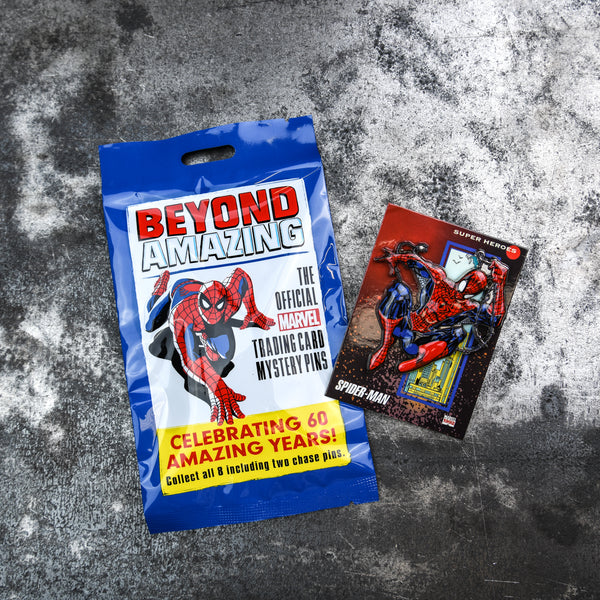 Spider-Man 60th Trading Card Mystery Pin – The Haul