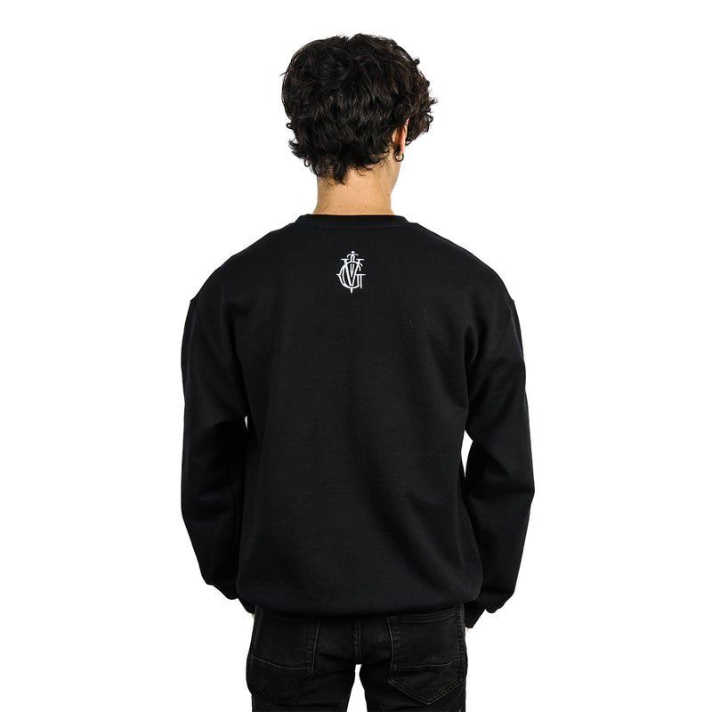 Grishaverse Kaz Brekker Scheming Face Crew Neck Sweatshirt