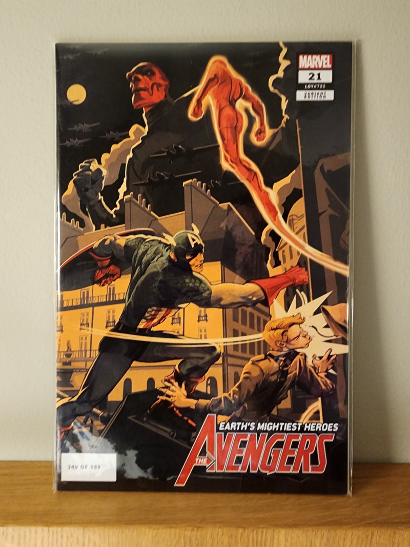 Avengers #21 SDCC Mondo Variant Cover