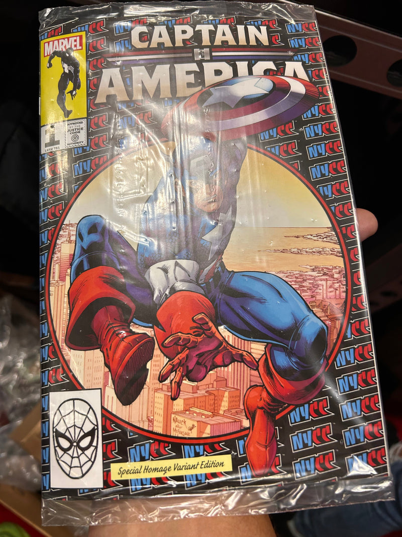 Captain America 1 Variant Cover