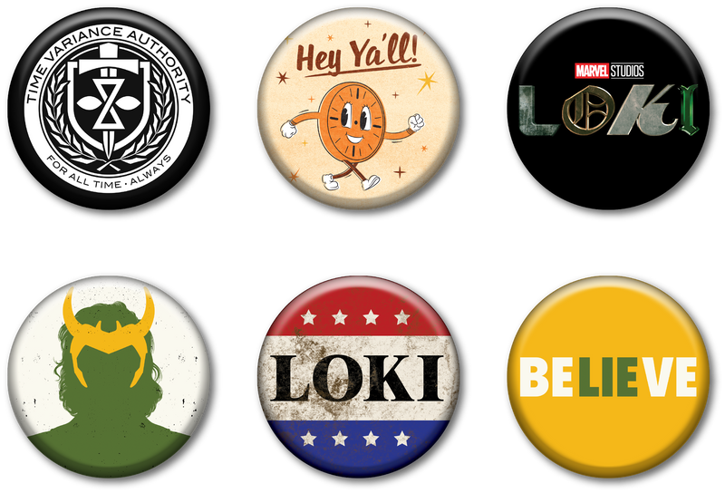 Loki Six Button Set