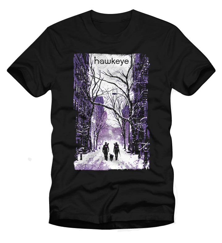 HAWKEYE COMIC COVER T-SHIRT