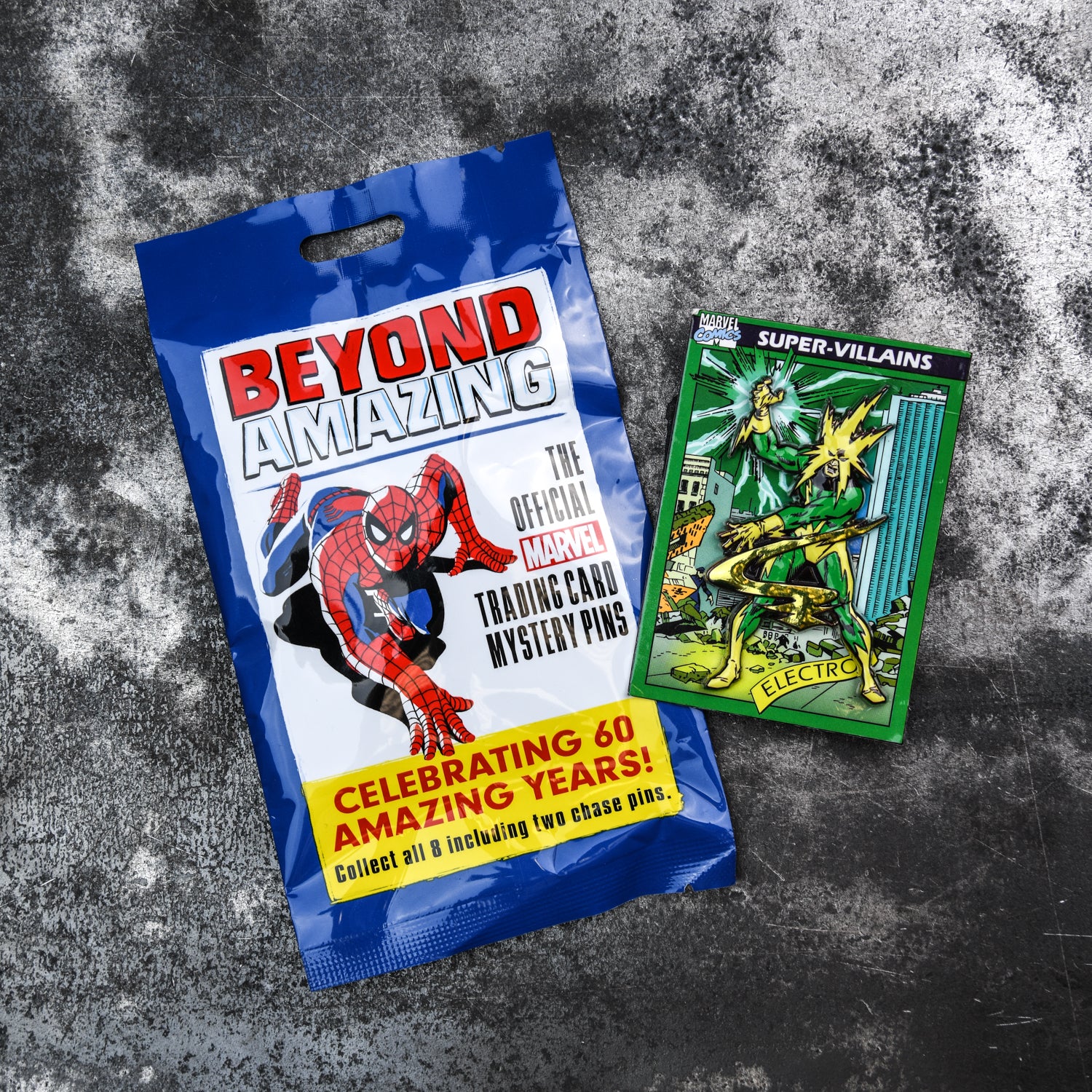 Spider-Man 60th Trading Card Mystery Pin – The Haul