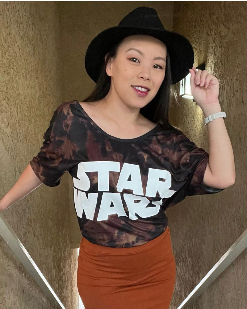 Her Universe Star Wars Tie Dye Fashion Top